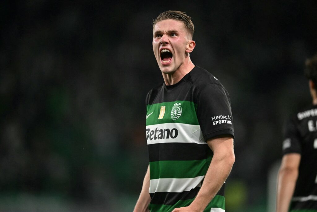 Sporting'de iki sezon üst üste gol kralı olan Viktor Gyökeres.