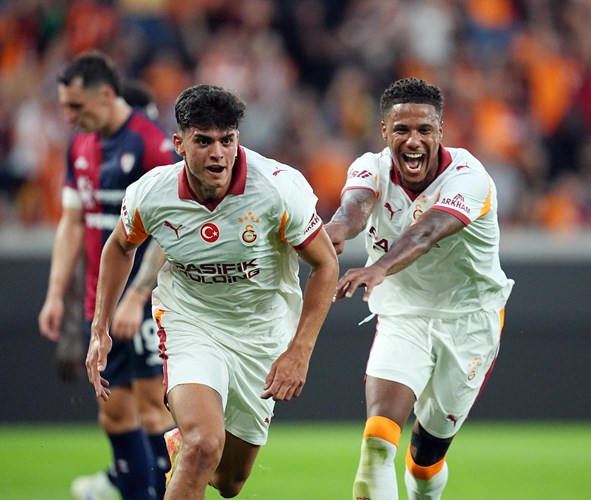 Okan Buruk yönetimindeki son şampiyon Galatasaray, Avusturya kampında çıktığı son hazırlık karşılaşmasında Serie A ekiplerinden Cagliari'yi mağlup etti. Geriye düşmesine rağmen sahadan 3-1 galip ayrılan Sarı-Kırmızılı ekip, Avusturya kampını 3'te 3 yaparak tamamladı. Arda Ünyay