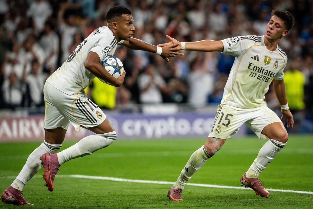 Mbappe, Arda Güler, Real madrid