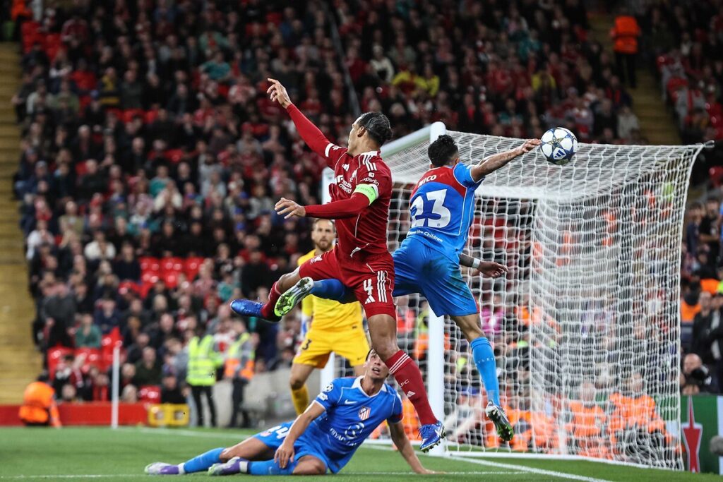 Liverpool, Atletico Madrid, Van Dijk