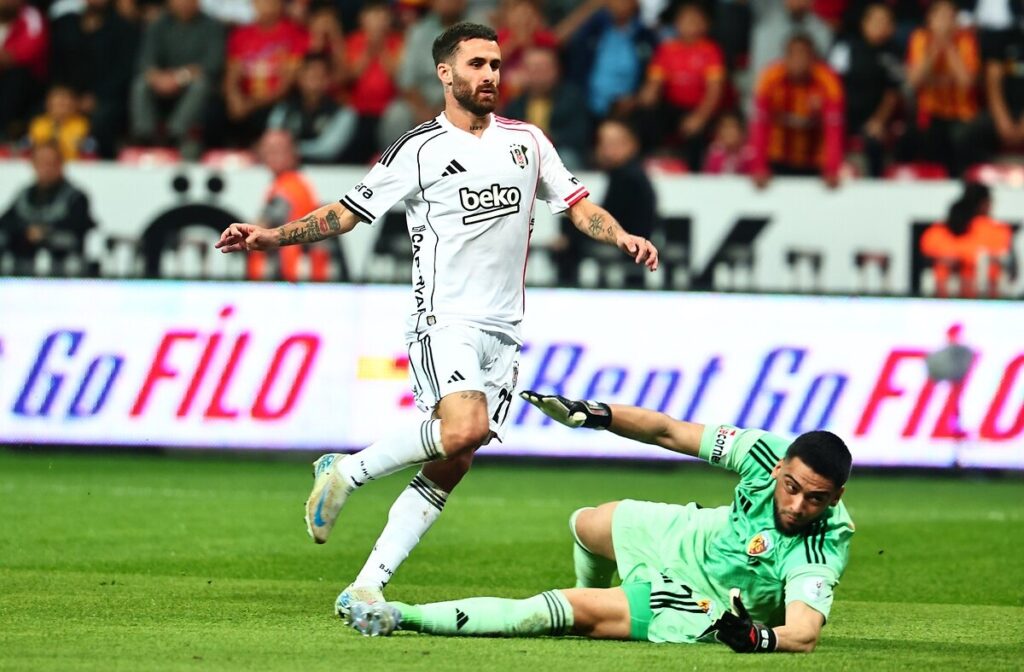 Rafa Silva, Beşiktaş, kaleci Bilal Beyazıt, Kayserispor