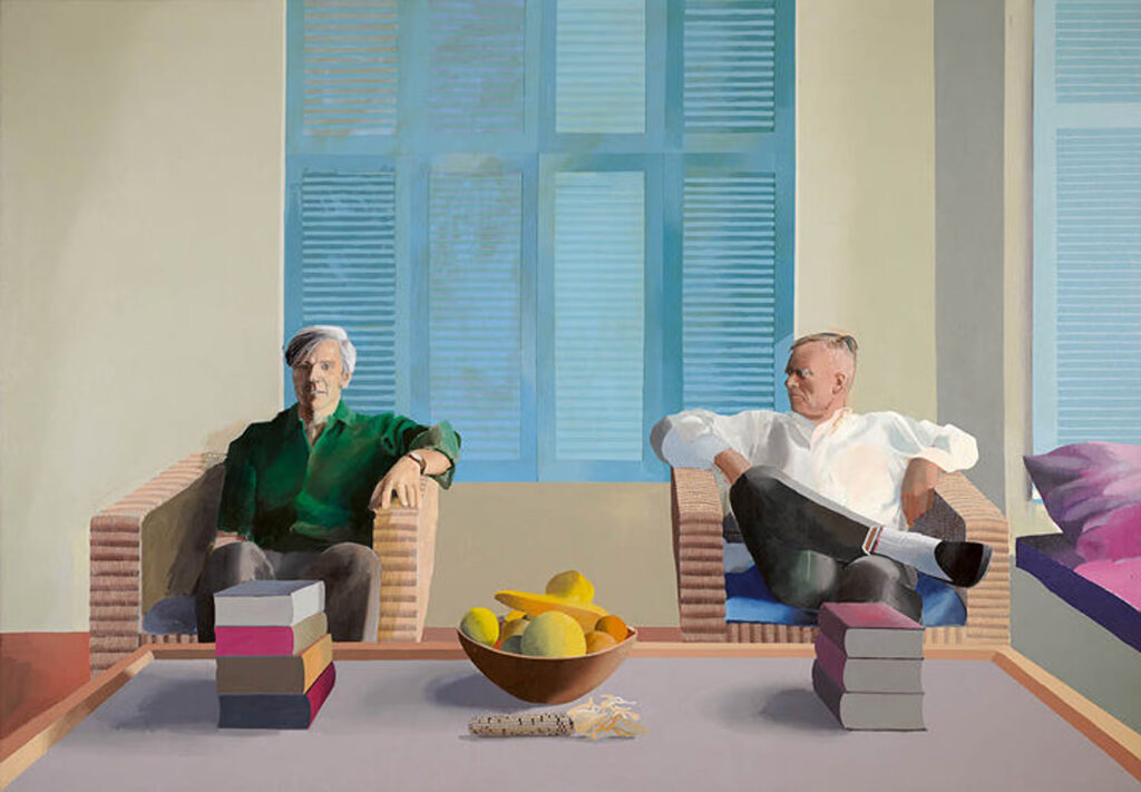 David Hockney’nin “Christopher Isherwood ve Don Bachardy” portresi 45 milyon sterline satışa çıkıyor