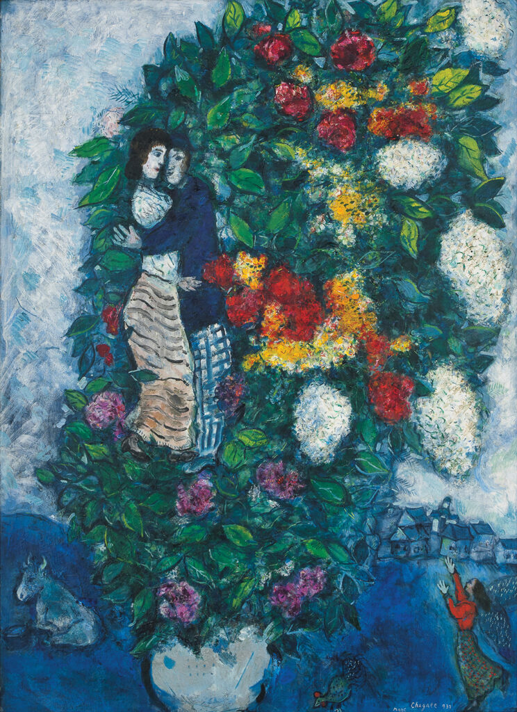 Chagall’ın “Bouquet de Fleurs” tablosu Seul’de rekor fiyata satıldı