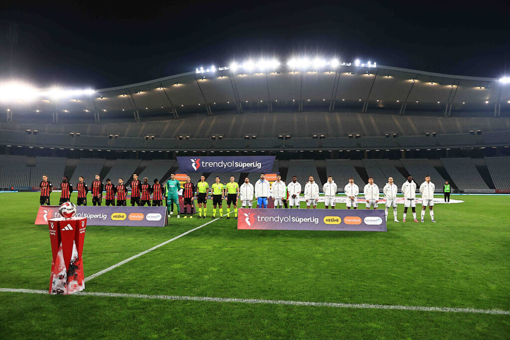 Karaümrük-Beşiktaş maç seromonisi