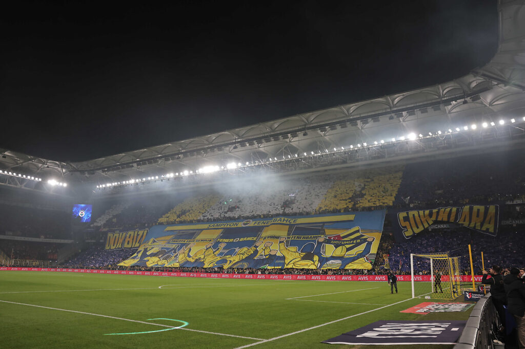 Fenerbahçe, tribün, taraftar, koroegrafi