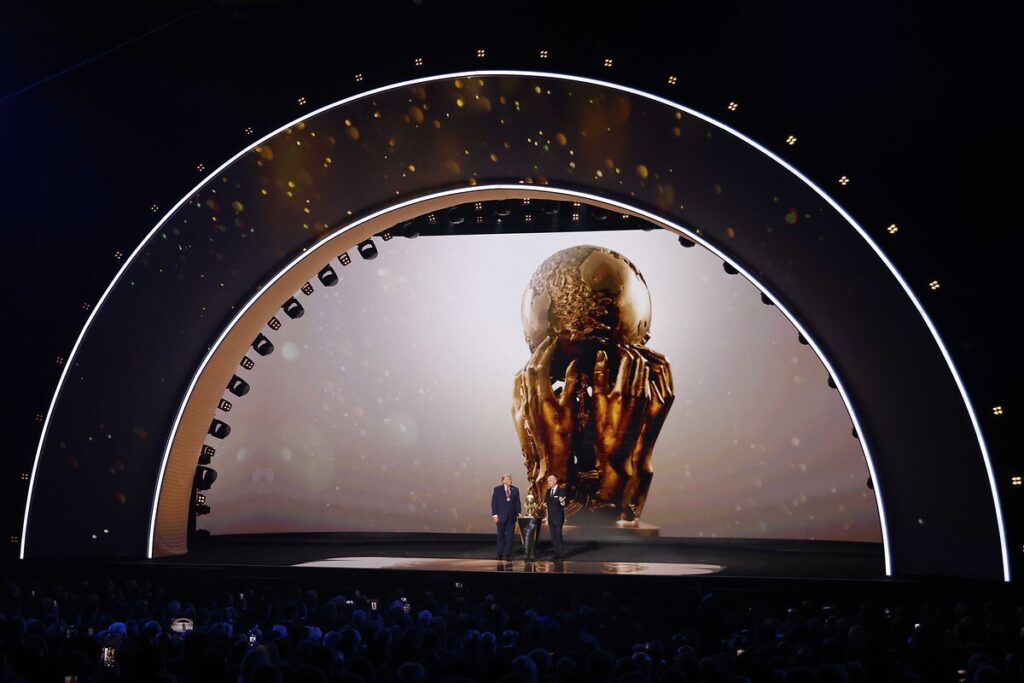 2026 Dünya Kupası'nın grup kuraları, Washington DC'deki Kennedy Center'da çekildi.