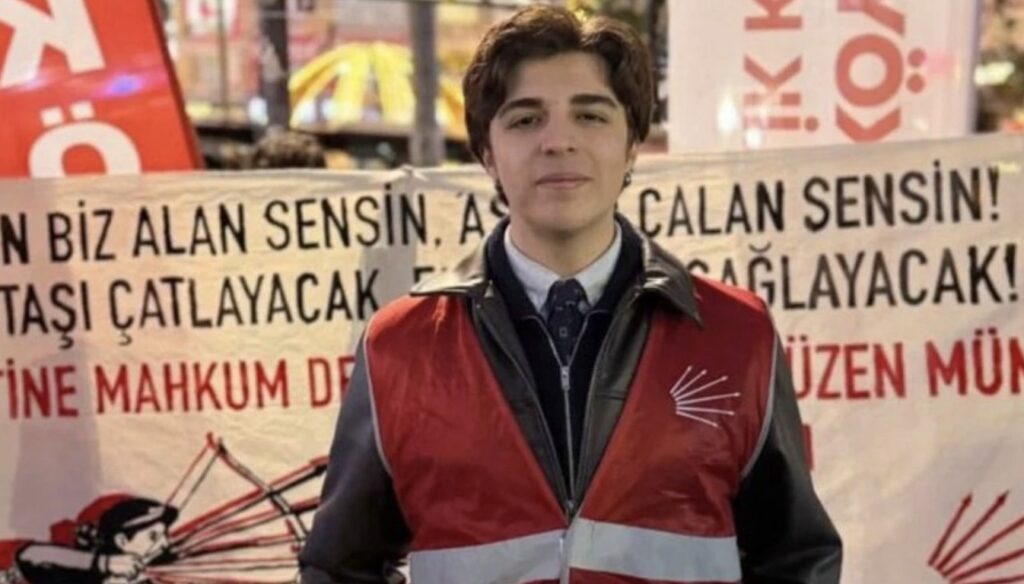 CHP gençlik kolları üyesine tutuklama