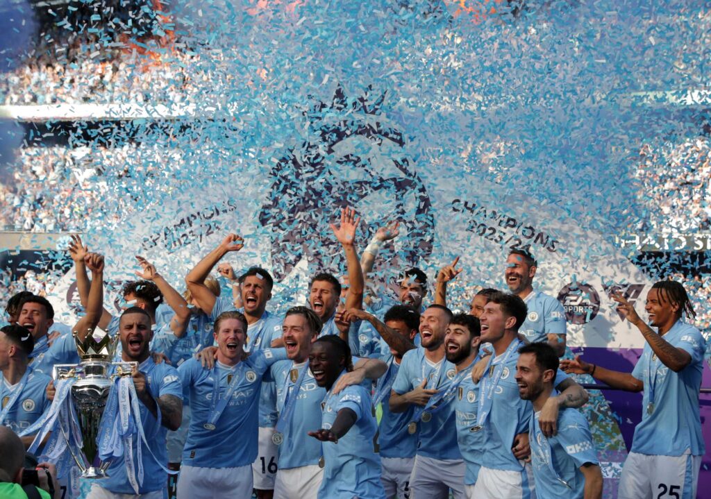 Manchester City, 2023-24 Premier Lig şampiyonu