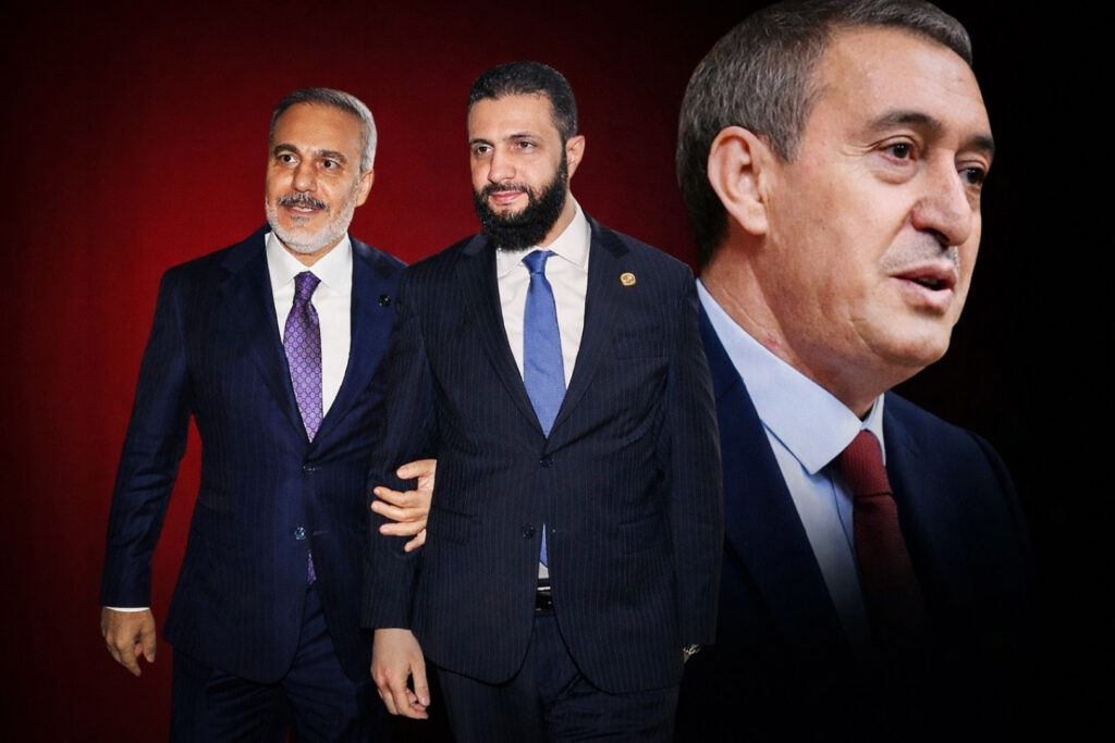 Dem Parti’den Hakan Fidan’a sert sözler: Şara’nın odasından mı konuşuyorsunuz?