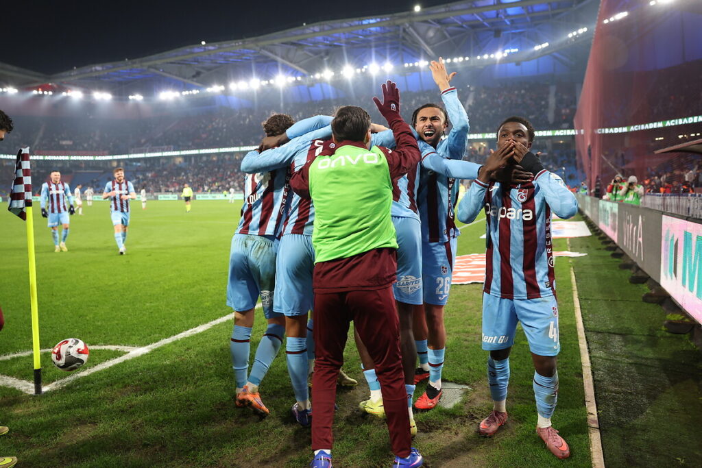 Trabzonspor sevinç
